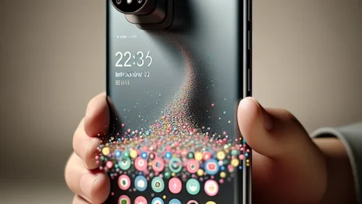 "Visual of Oppo's latest smartphone featuring a modern pop-up camera design, showcasing innovative technology and sleek aesthetics in mobile photography."